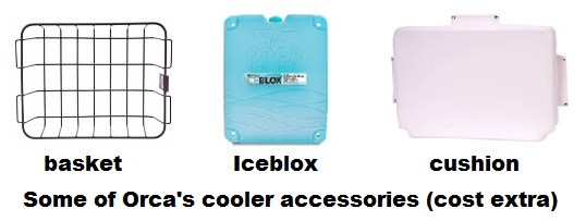 orca cooler accessories