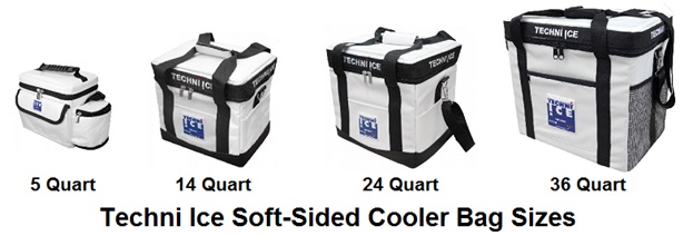 techni ice soft-sided cooler lineup