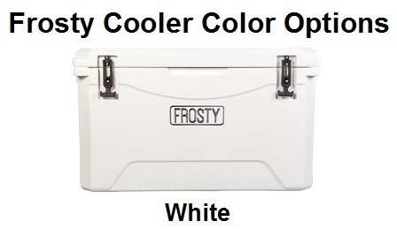 frosty cooler color choices