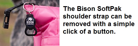 bison softpak removable shoulder strap