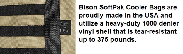 bison softpak vinyl shell