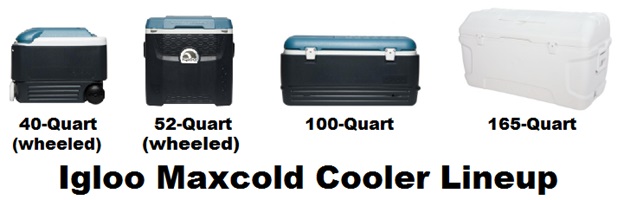 igloo 165 qt maxcold cooler