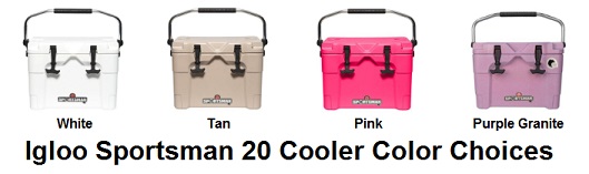 igloo sportsman 20 color options Igloo Sportsman Cooler Review
