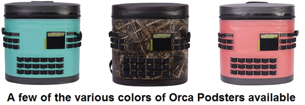 orca podster color choices