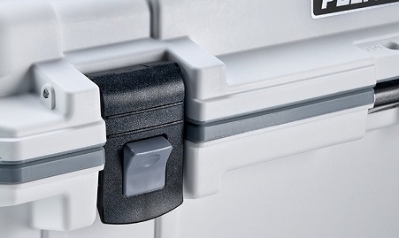 pelican elite cooler latch system