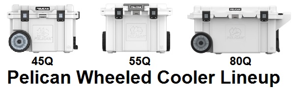 55QT Elite Tailgater Wheeled Cooler