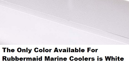 rubbermaid marine cooler colors