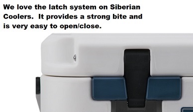 siberian cooler latch system