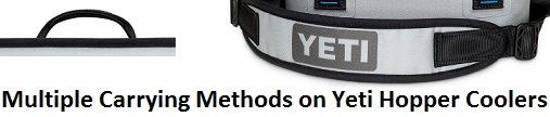 yeti hopper soft cooler carrying options