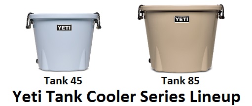 yeti tank cooler series lineup