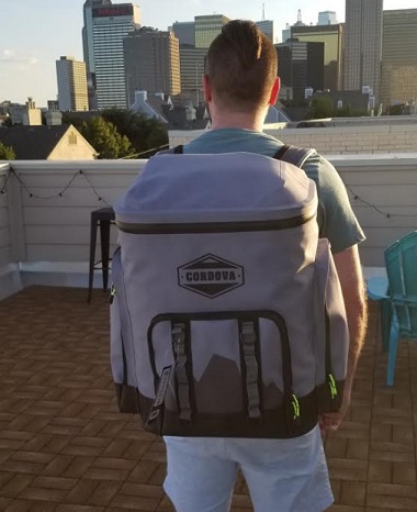 cordova cooler backpack size