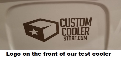 customcoolerstore cooler front logo