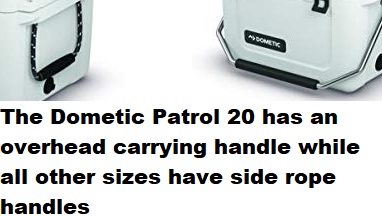 dometic patrol cooler handles