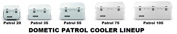 dometic patrol cooler lineup