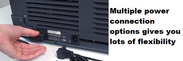 dometic powered cooler power sources