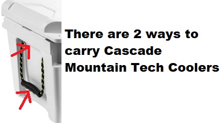 cascade mountain tech cooler handles