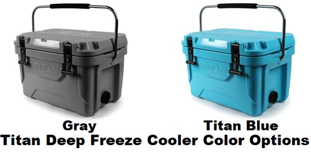 Arctic Zone Titan Deep Freeze Cooler color options