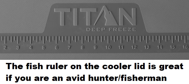 Arctic Zone Titan Deep Freeze Cooler fish scale